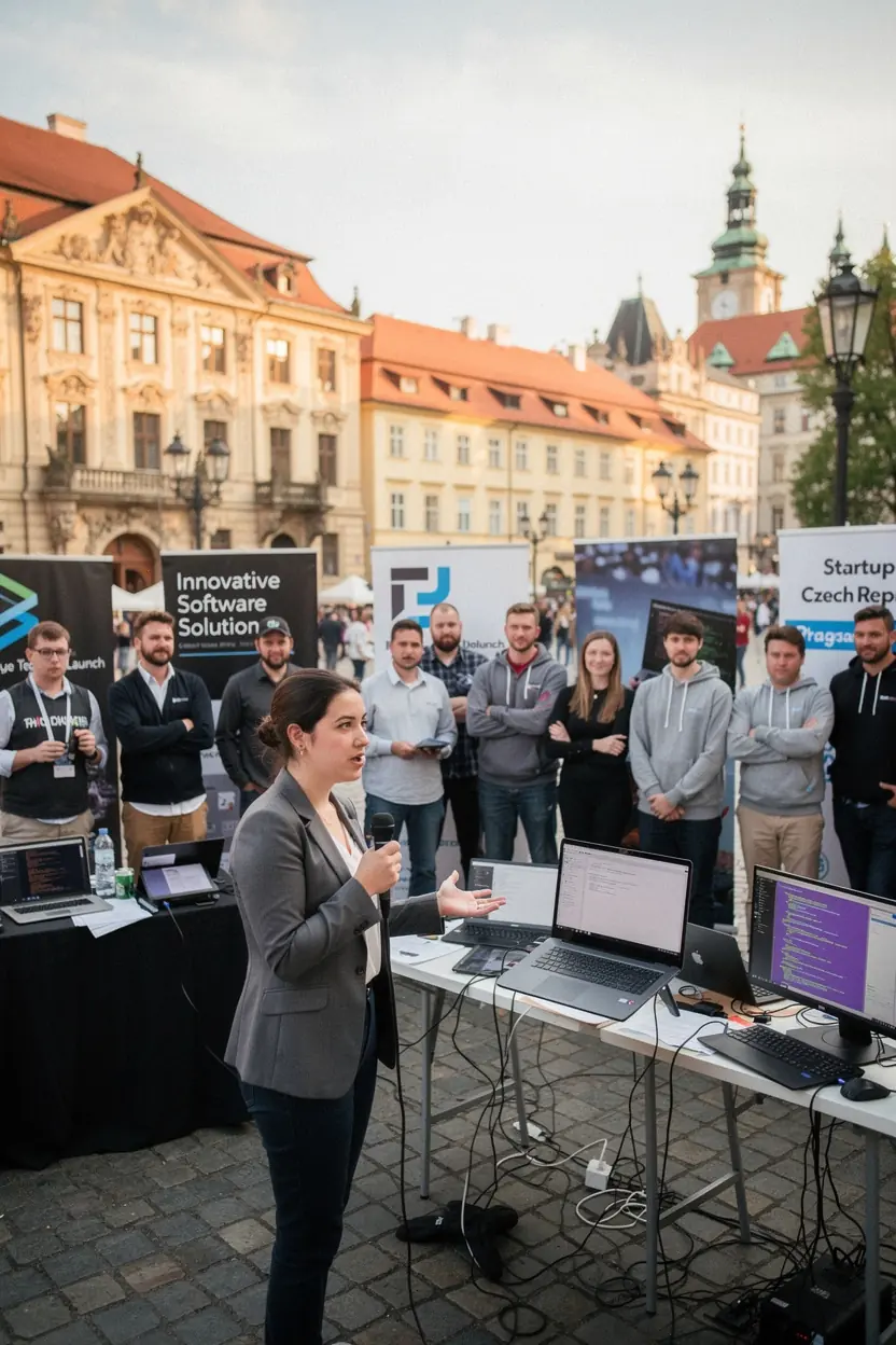 Modern office environment